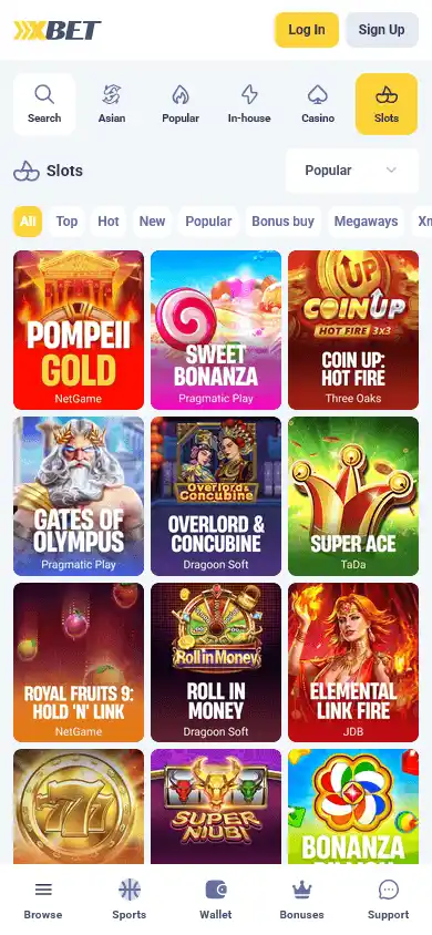 xxx.bet Casino screenshot 4