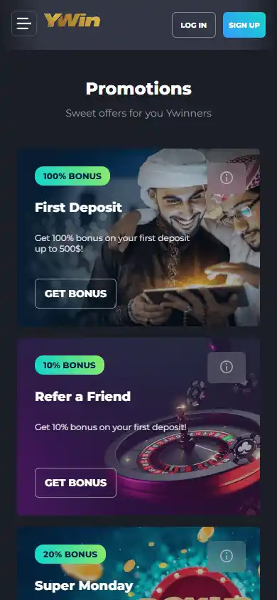 Y Win Casino screenshot 6