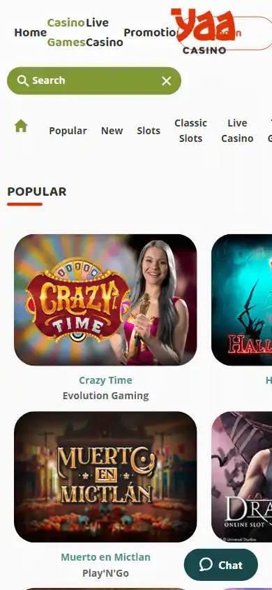 YaaCasino screenshot 5