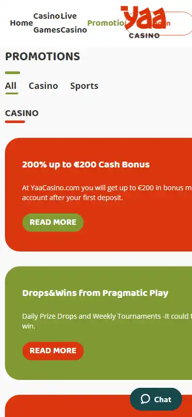 YaaCasino screenshot 6