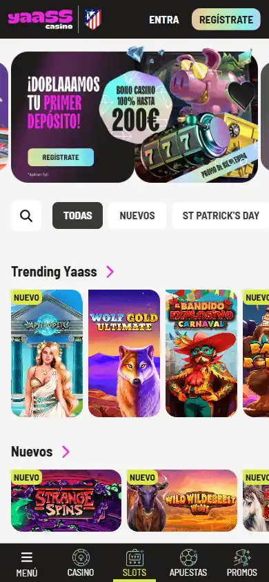 Yaass Casino screenshot 5
