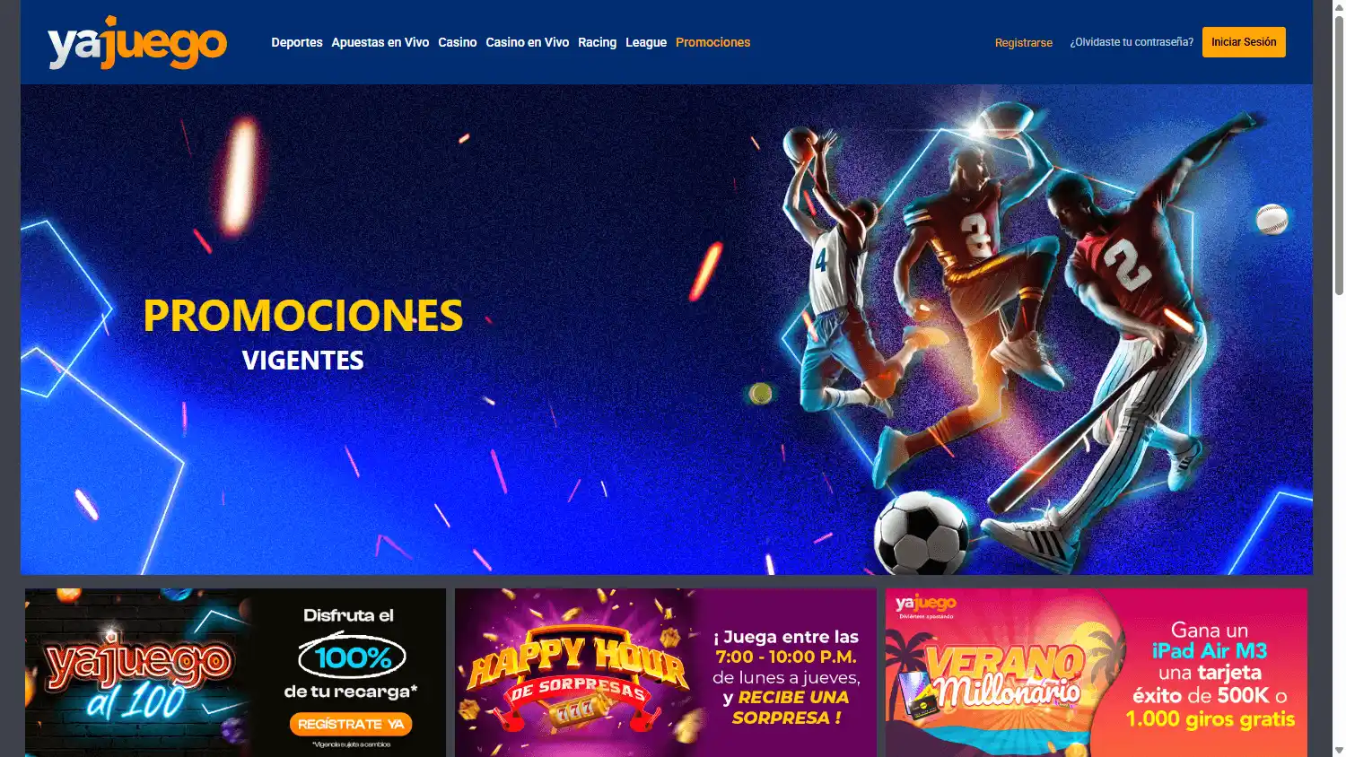 Yajuego Casino screenshot 3