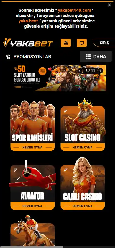 Yakabet Casino screenshot 4