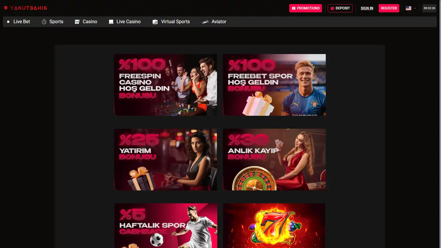 Yakut Bahis Casino screenshot 3