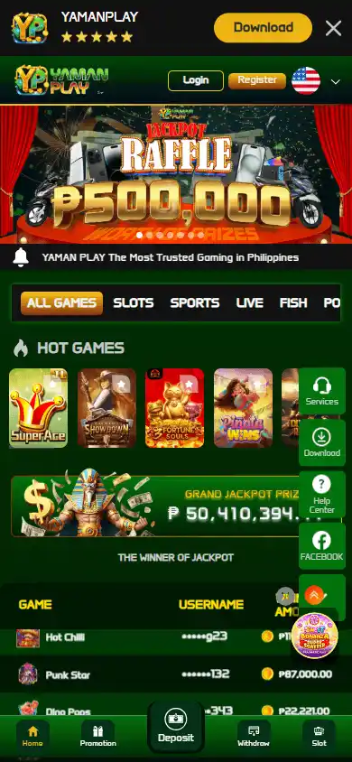 Yaman Play Casino screenshot 4