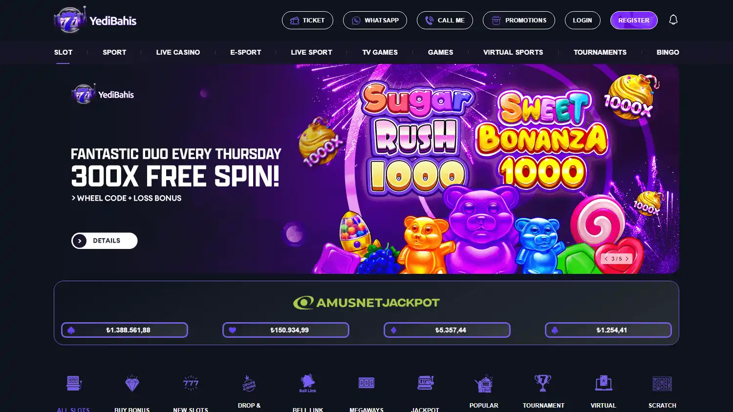 Yedibahis Casino screenshot 2