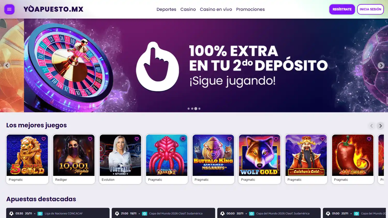 YoApuesto Casino MX screenshot 1