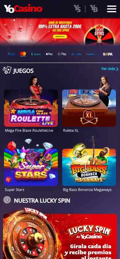 YoBingo Casino screenshot 5