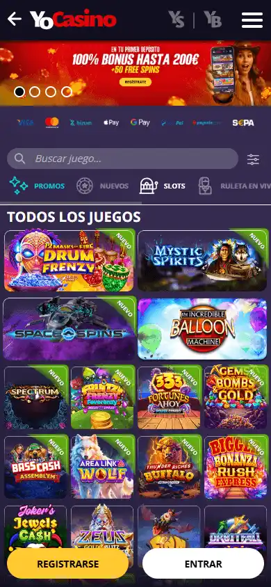 YoCasino screenshot 5