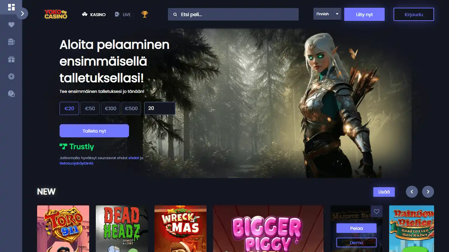 YokoCasino screenshot 1