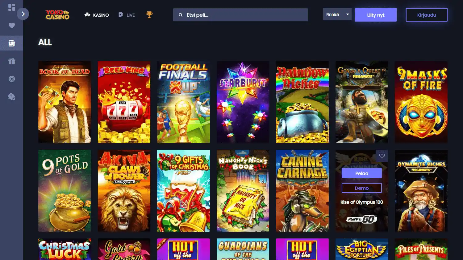 YokoCasino screenshot 2
