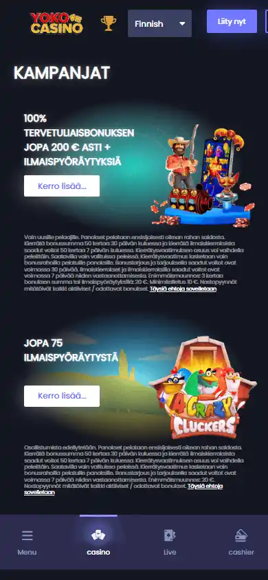 YokoCasino screenshot 6