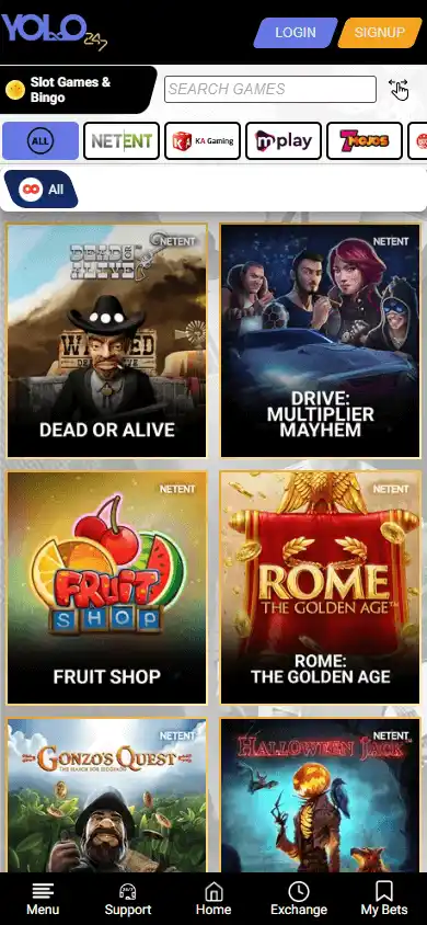 Yolo247 Casino screenshot 5