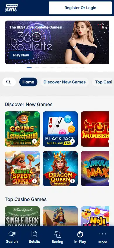 You Are On Casino screenshot 4