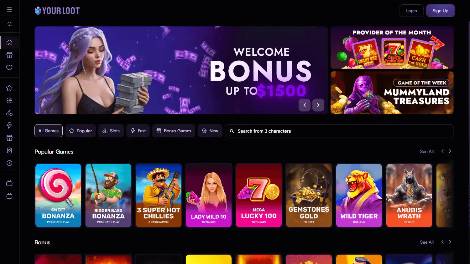 Your Loot Casino screenshot 1