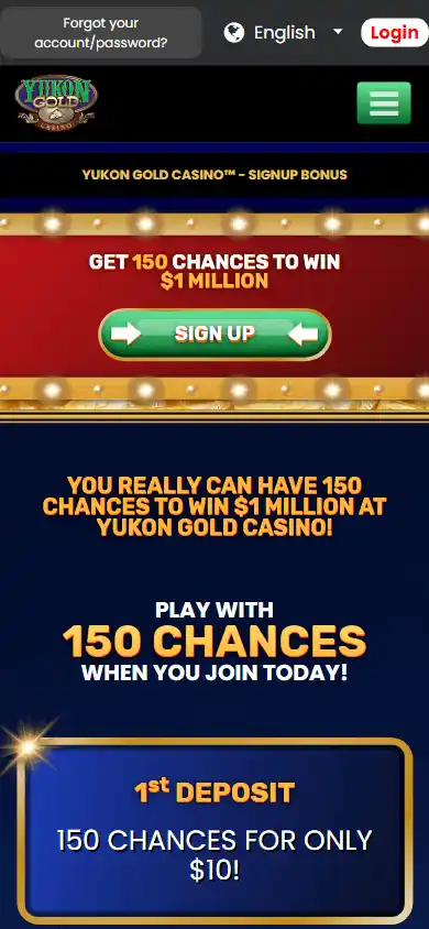 Yukon Gold Casino screenshot 6