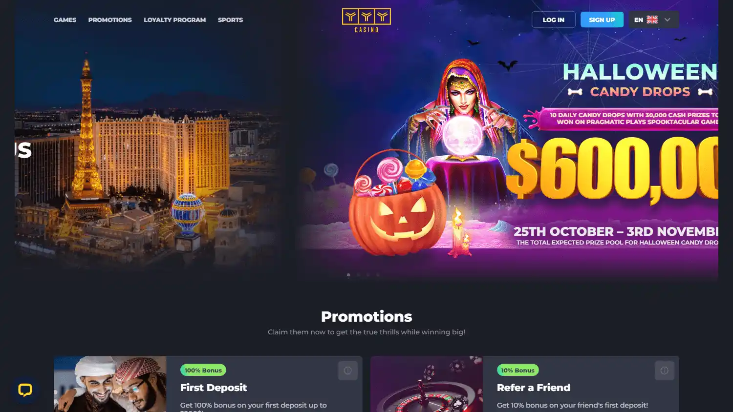 YYY Casino screenshot 1