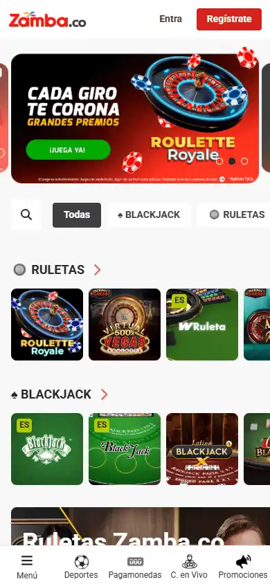 Zamba Casino screenshot 6