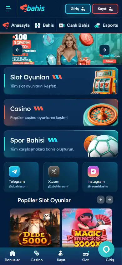 Zbahis Casino screenshot 4