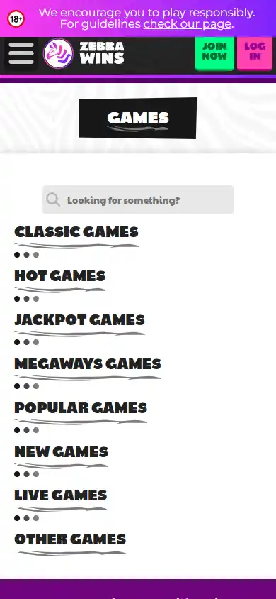 Zebra Wins Casino screenshot 5