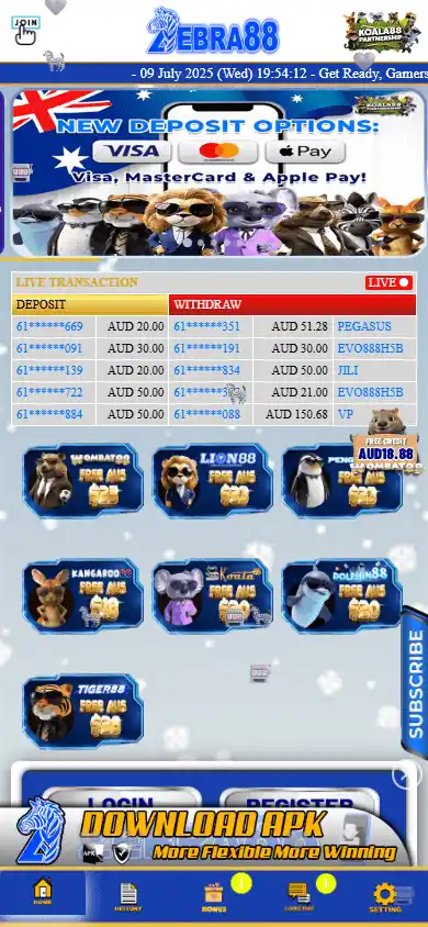 Zebra88 Casino screenshot 3