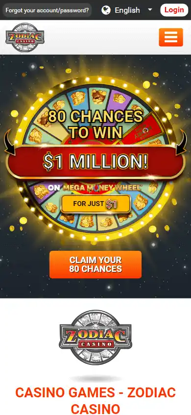 Zodiac Casino UK screenshot 6