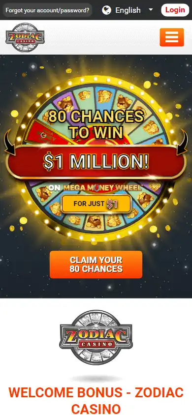 Zodiac Casino UK screenshot 7