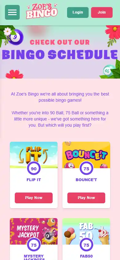 Zoe's Bingo Casino screenshot 5