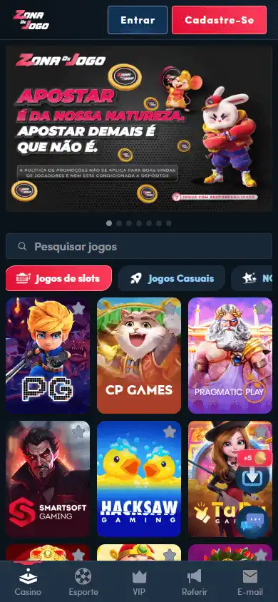 ZonaDeJogo Casino screenshot 4