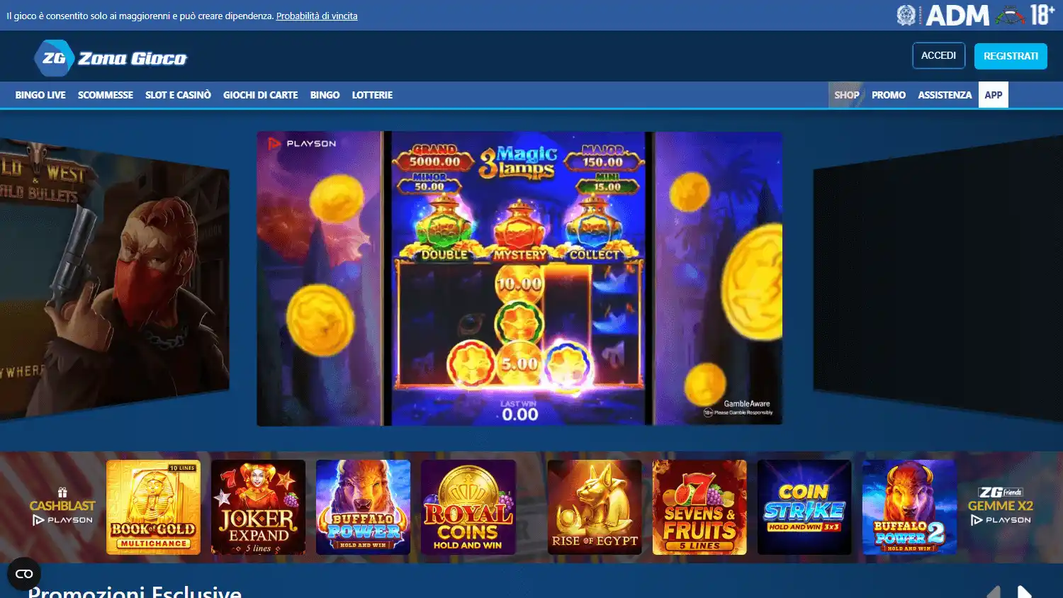 ZonaGioco Casino screenshot 3