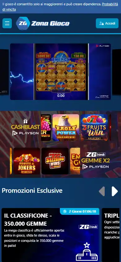 ZonaGioco Casino screenshot 6