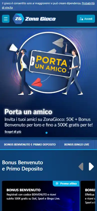 ZonaGioco Casino screenshot 7